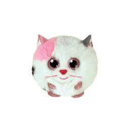TY Puffies (Beanie Balls) Plush - MUFFIN the Cat (3 inch)