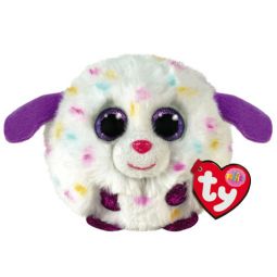 TY Puffies - MUNCHKIN the Multicolored Spotted Dog (3 inch)