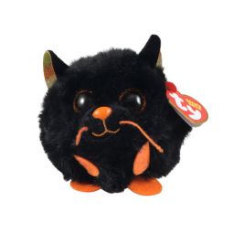 TY Puffies (Beanie Balls) Plush - MYSTIC the Black Cat (3 inch)