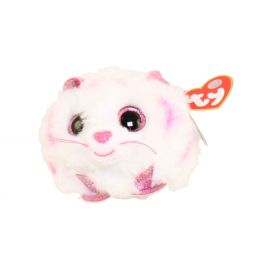 TY Puffies - TABOR the Pink & White Tiger (3 inch)