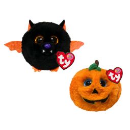 TY Puffies - SET OF 2 HALLOWEEN 2021 RELEASES (Echo & Seeds)(4 inch)