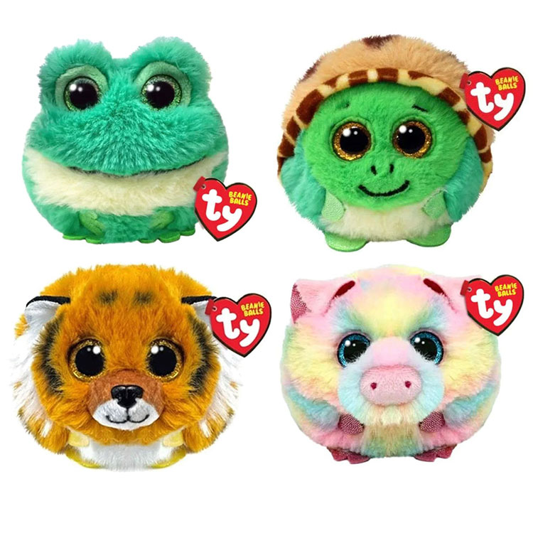 TY Puffies - SET OF 4 FALL 2023 RELEASES (Cruiser, Gilly, Pigasso & Clawsby)(4 inch)