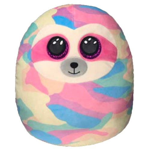 TY Squish-A-Boos Plush - COOPER the Sloth (Small Size - 8 inch)