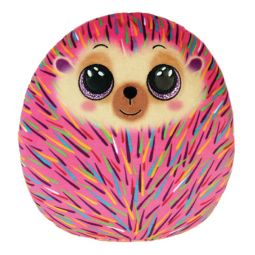 TY Beanie Squishies (Squish-A-Boos) Plush - HILDEE the Hedgehog (10 inch)