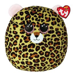 TY Squish-A-Boos Plush - LIVVIE the Leopard (Small Size - 10 inch)