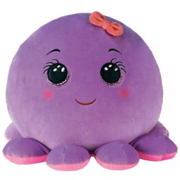 TY Beanie Squishies (Squish-A-Boos) Plush - OCTAVIA the Octopus (10 inch)