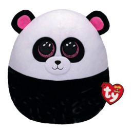 TY Squish-A-Boos Plush - BAMBOO the Panda Bear (12 inch)