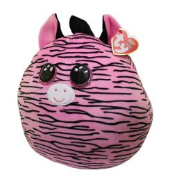 TY Squish-A-Boos Plush - ZOEY the Zebra (12 inch)