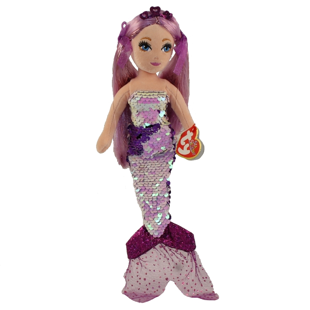 TY Sea Sequins Plush Mermaid - LORELEI (Regular Size - 10 inch)