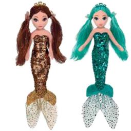 TY Sea Sequins Plush Mermaids - FALL 2019 SET OF 2 (Waverly & Ginger)(Medium - 18 inch)(Ships Fall) TY Sea Sequins Plush Mermaids - FALL 2019 SET OF 2 (Waverly & Ginger)(Medium - 18 inch)(Ships Fall)