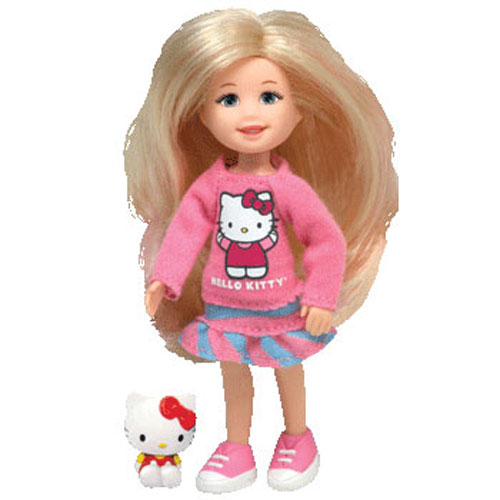 TY Li'l Ones - HELLO KITTY with Girl Doll (4 inch)