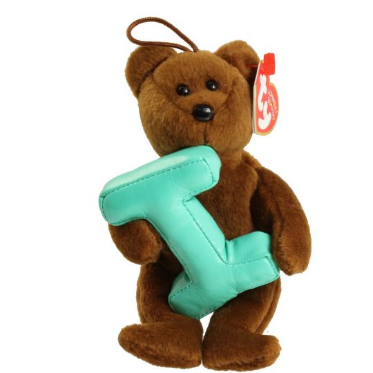 TY Alphabet Beanie Baby - I (5.5 inch 