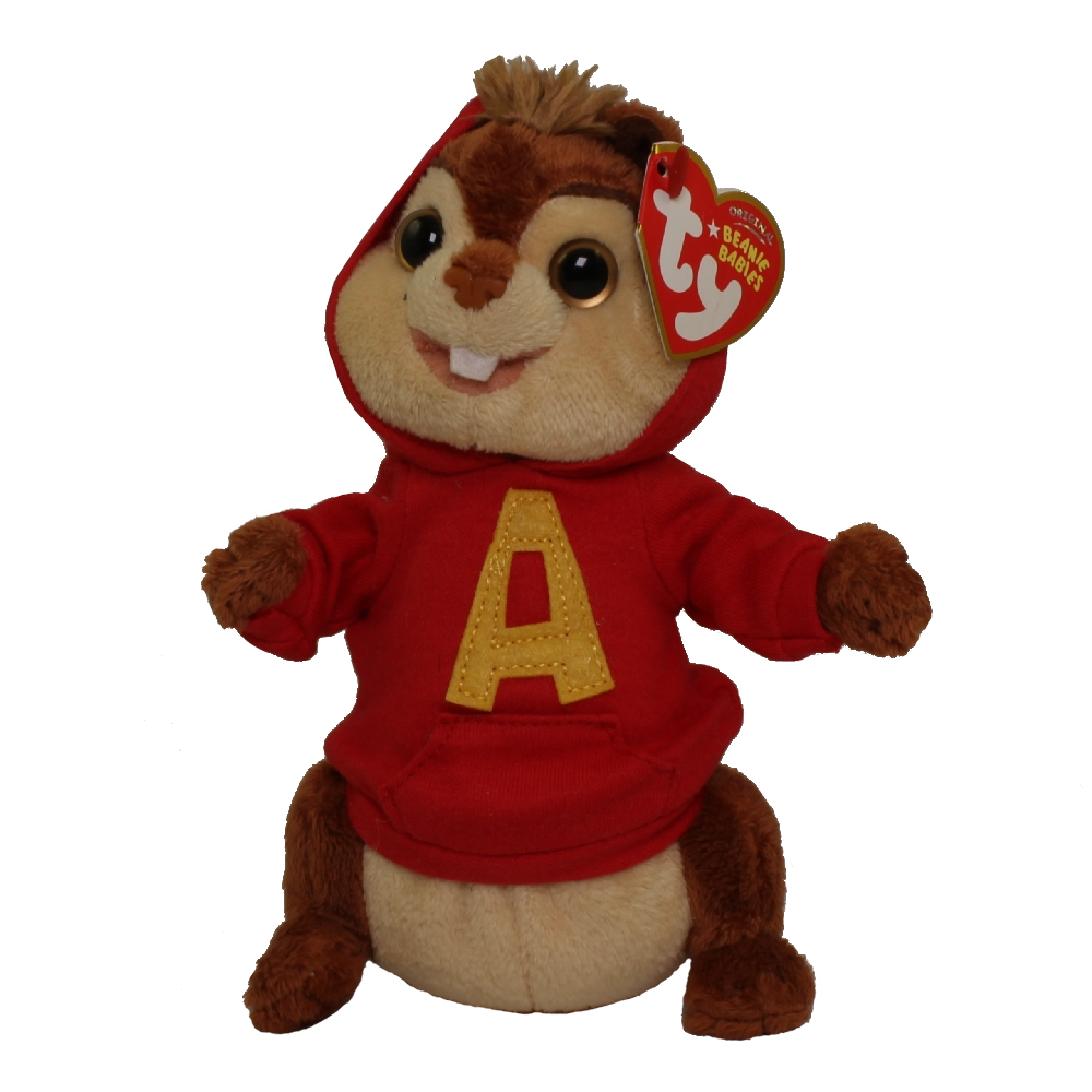 TY Beanie Baby - ALVIN the Chipmunk (DVD Exclusive) (7 inch)