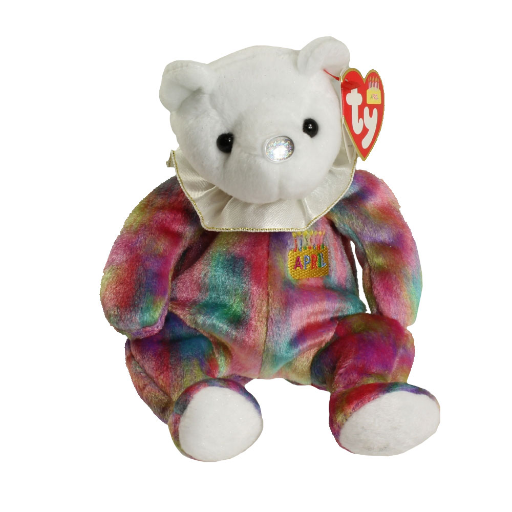 Ty Beanie Baby Fizz The Bear With Tag Retired DOB February 16th 2003 for sale online 