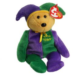 TY Beanie Baby - APRIL FOOL the Bear (Internet Exclusive) (8.5 inch)