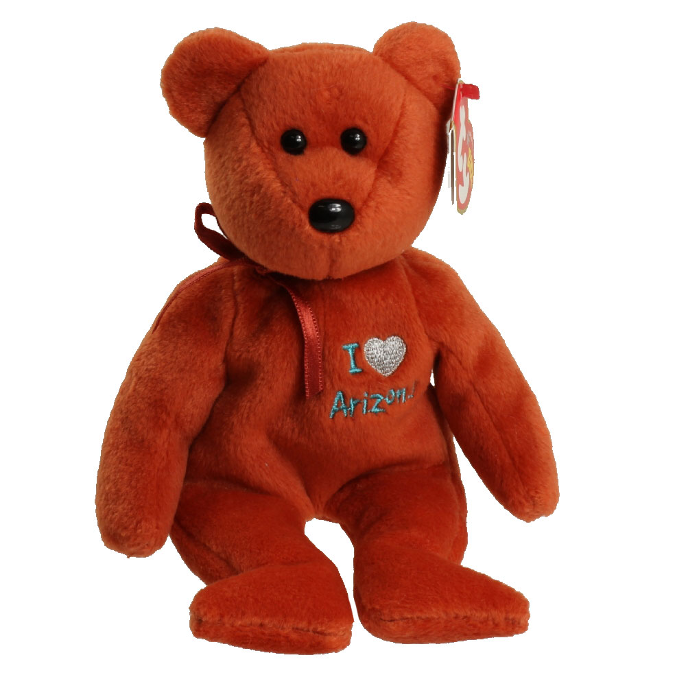 TY Beanie Baby - ARIZONA the Bear (I Love Arizona - State Exclusive) (8.5 inch)