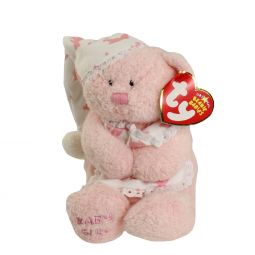 TY Beanie Baby - BABY GIRL the Bear (with PJ Hat & Blanket) (6.5 inch)
