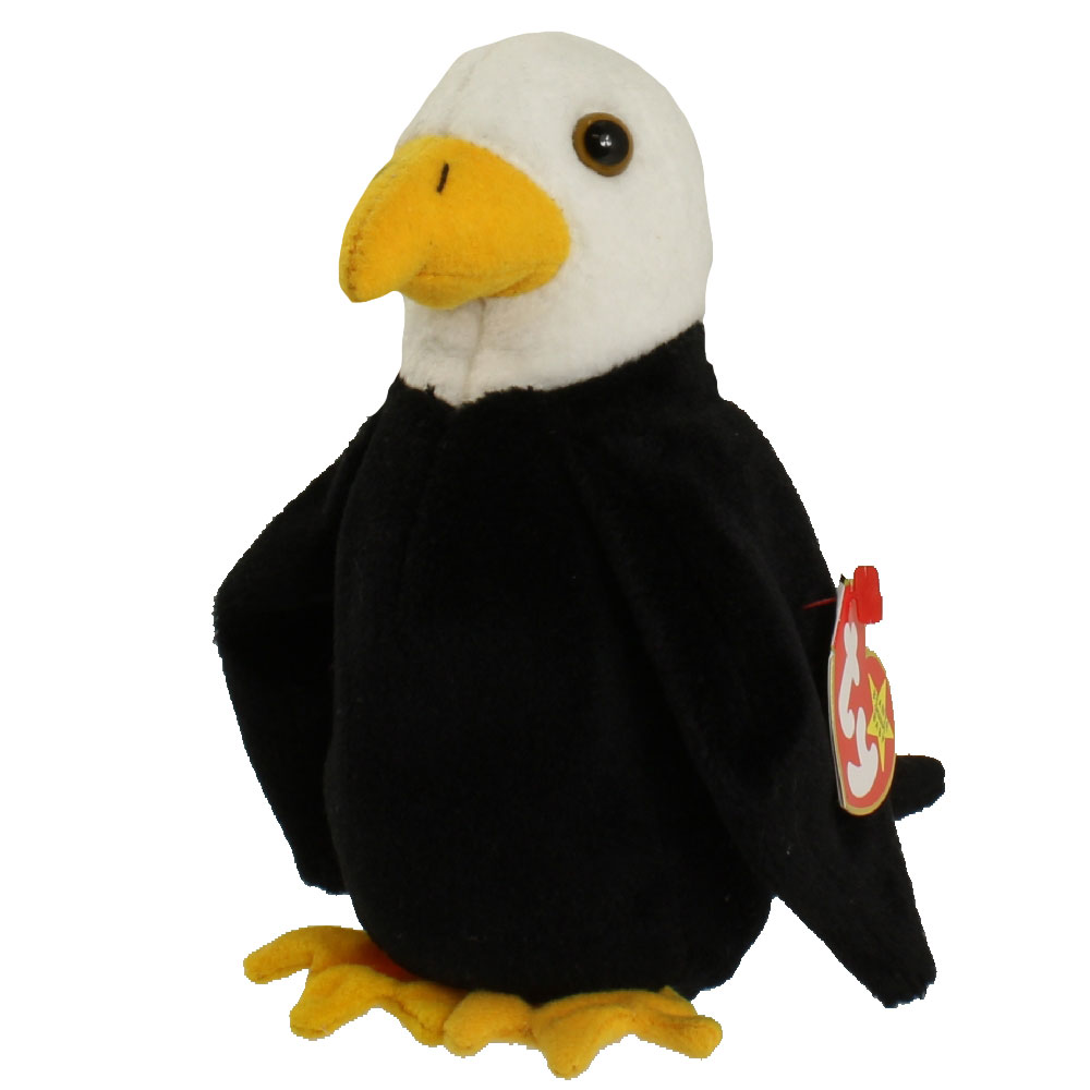 TY Beanie Baby - BALDY the Bald Eagle (6 inch)