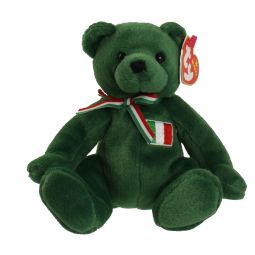 TY Beanie Baby - BASILICO the Bear (Europe Exclusive) (7.5 inch)