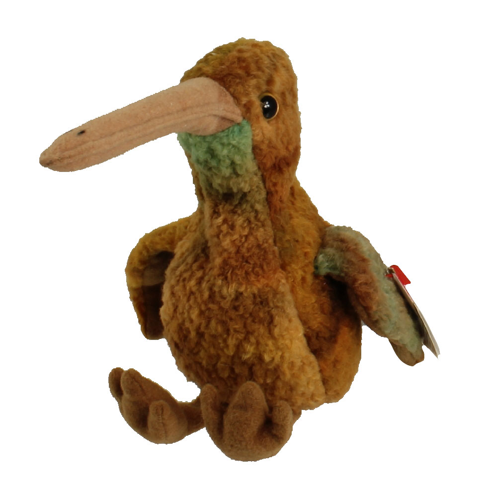 TY Beanie Baby - BEAK the Kiwi Bird (5.5 inch)