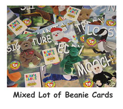 TY BBOC Cards - 10 Different Cards - Mixed Lot (FREE OFFER - 1 PER ORDER)