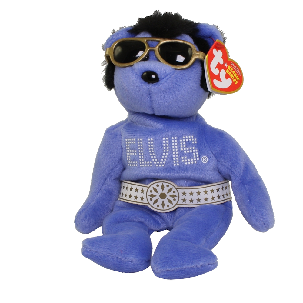 TY Beanie Baby - BEANIE HAWAII the Elvis Bear (8.5 inch)