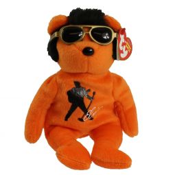 TY Beanie Baby - BEANIE HOUSE ROCK the Elvis Bear (8.5 inch)