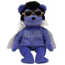 TY Beanie Baby - BEANIES! BEANIES! BEANIES! the Elvis Bear (Walgreen's Excl) (8.5 inch)
