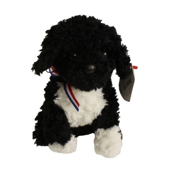 black dog beanie baby