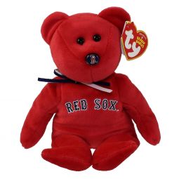 TY Beanie Baby - MLB Baseball Bear - BOSTON RED SOX (8.5 inch)
