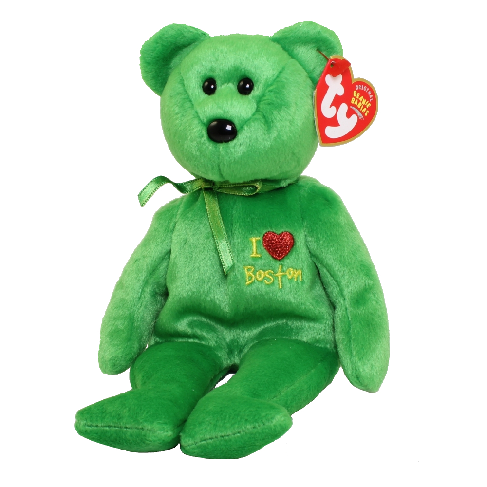 TY Beanie Baby - BOSTON the Bear (I Love Boston - Show Exclusive) (8.5 inch)