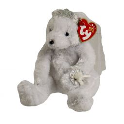 TY Beanie Baby - BRIDE the Wedding Bear (8 inch)