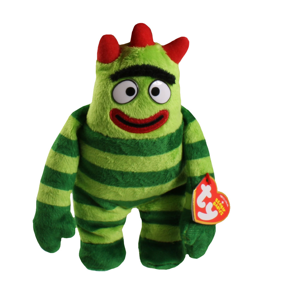 TY Beanie Baby - BROBEE (Nick Jr. - Yo Gabba Gabba) ( 7.5 inch )