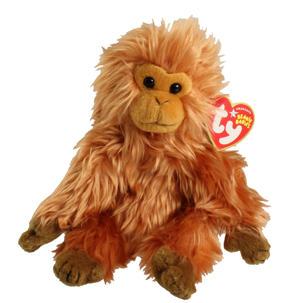 TY Beanie Baby - CAIPORA the Golden Lion Tamarin (Internet Exclusive) (8 inch)