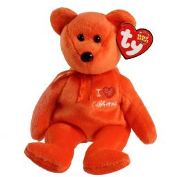 TY Beanie Baby - CALIFORNIA the Bear (I Love California - State Exclusive) (8.5 inch)
