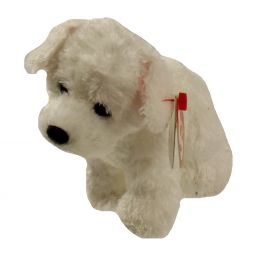 TY Beanie Baby - CARGO the White Dog (6 inch)
