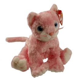 TY Beanie Baby - CARNATION the Pink Cat (6 inch)