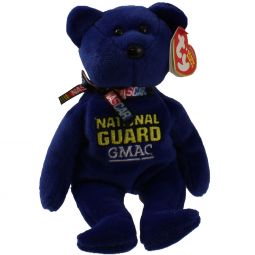 TY Beanie Baby - CASEY MEARS #25 the Nascar Bear (8.5 inch)