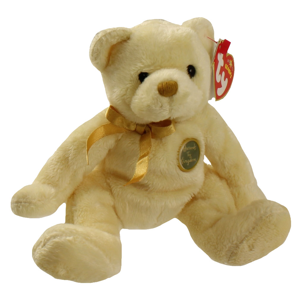 TY Beanie Baby CHARLES the Bear (Harrods UK Exclusive