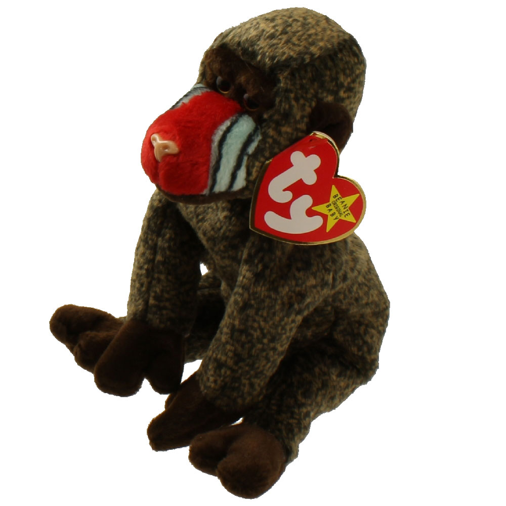 TY Beanie Baby - CHEEKS the Baboon (6 inch)