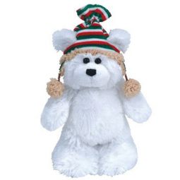TY Beanie Baby - CHILLINGSLY the Bear (7 inch)