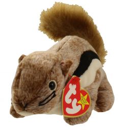 TY Beanie Baby - CHIPPER the Chipmunk (6.5 inch)