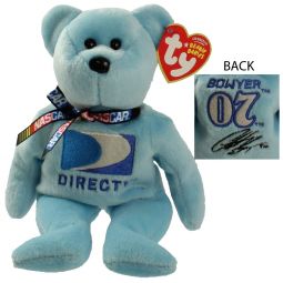 TY Beanie Baby - CLINT BOWYER #07 the Nascar Bear (8.5 inch)