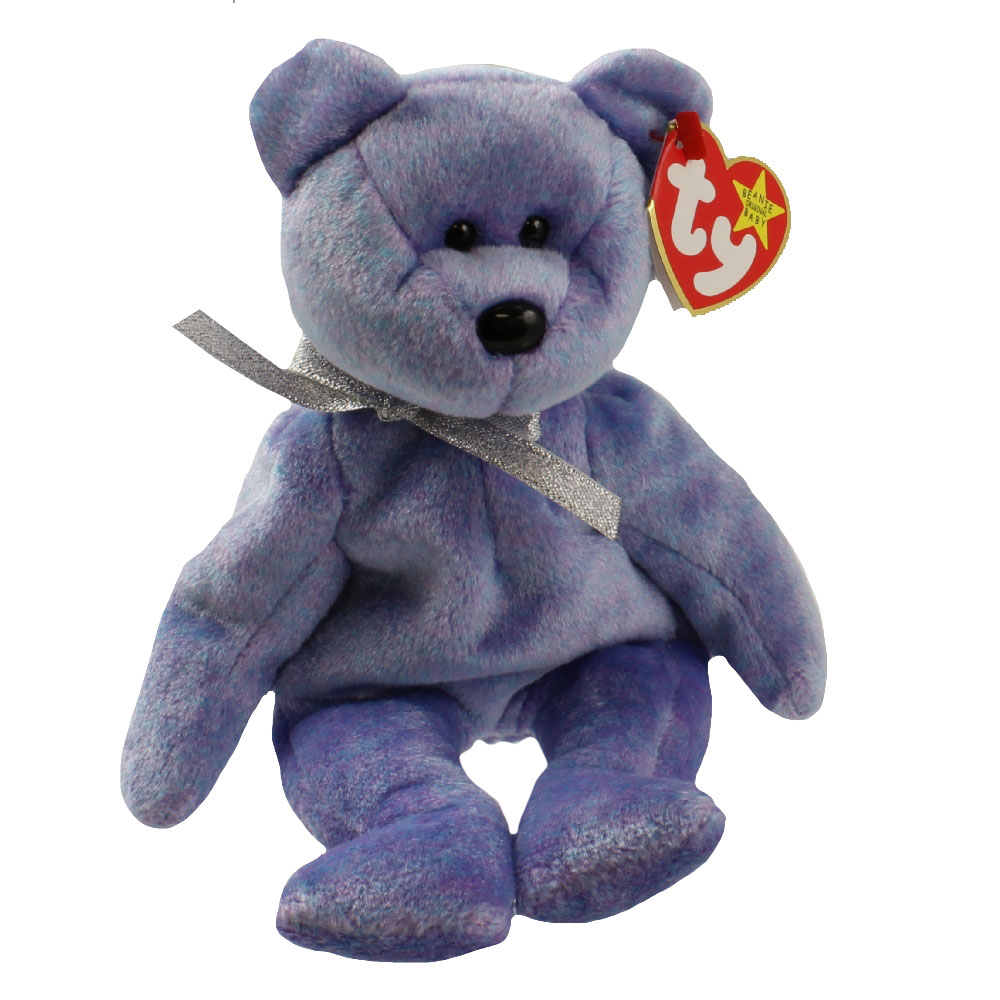 TY Beanie Baby - CLUBBY 3 the Bear (8.5 inch): BBToyStore.com - Toys ...