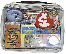 TY Beanie Baby - CLUBBY 2 the Bear (w/ Complete Platinum Set)