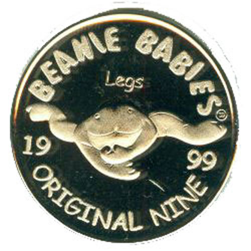 silver beanie baby