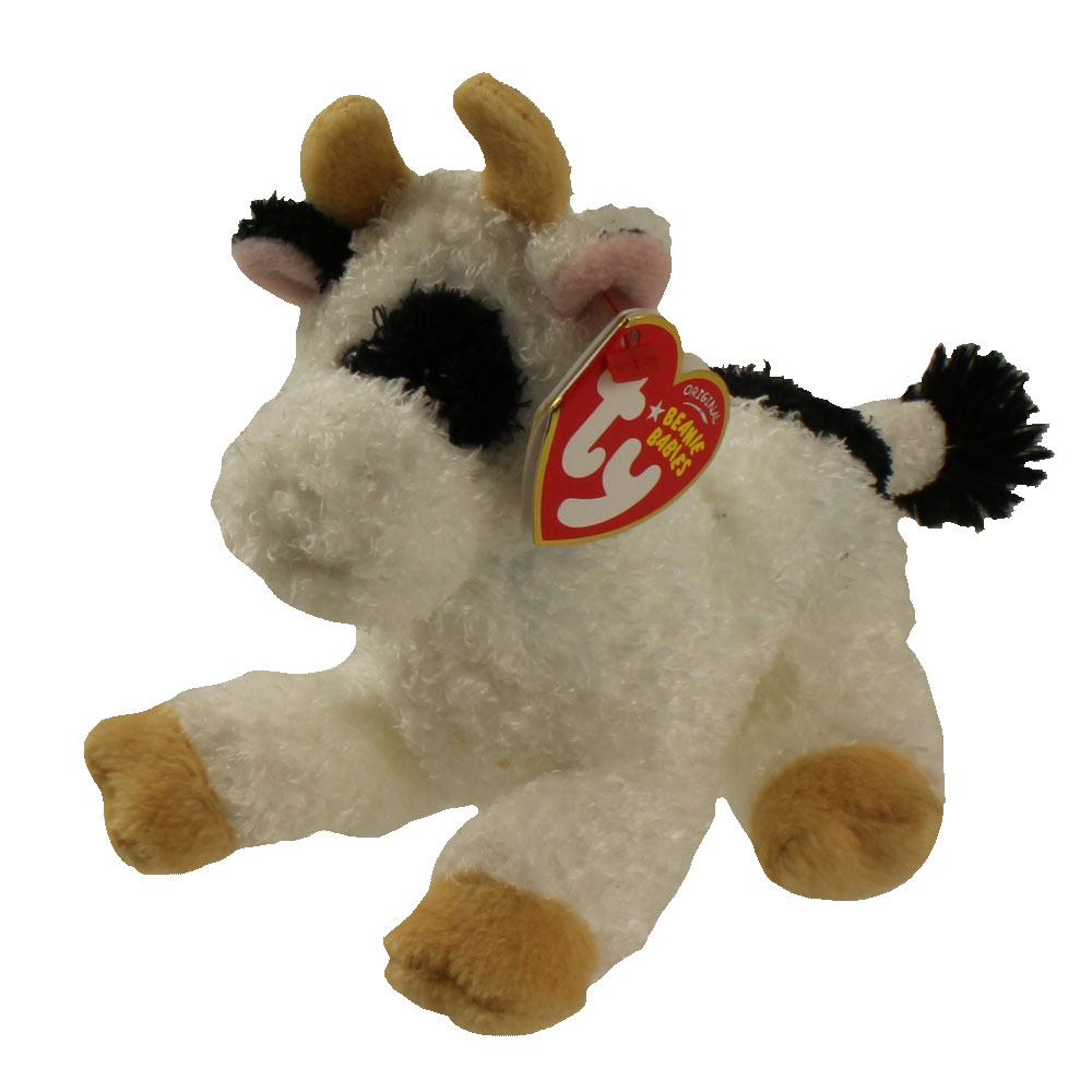 TY Beanie Baby - CORNSTALK the Cow (6 inch)