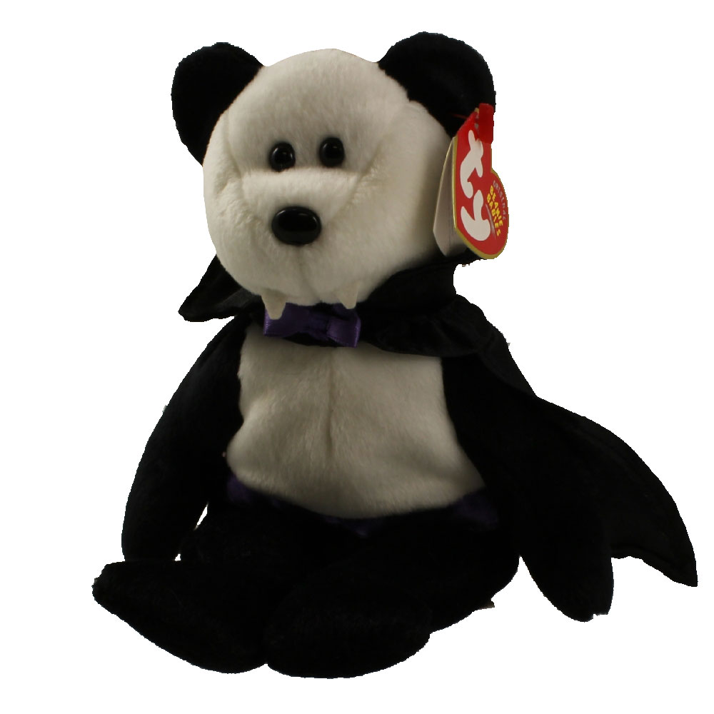 2 Ty Ghoulianne The Halloween Ghost Beanie Baby Bean Bag Plush for sale online