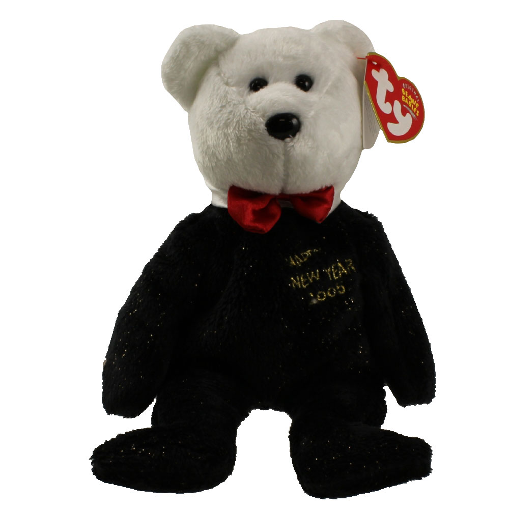 TY Beanie Baby - COUNTDOWN the Bear (Internet Exclusive) (10, 9, 8 version) (8.5 inch)