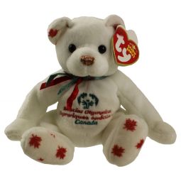 TY Beanie Baby - COURAGEOUSNESS the Bear (Canada Exclusive) (7 inch)